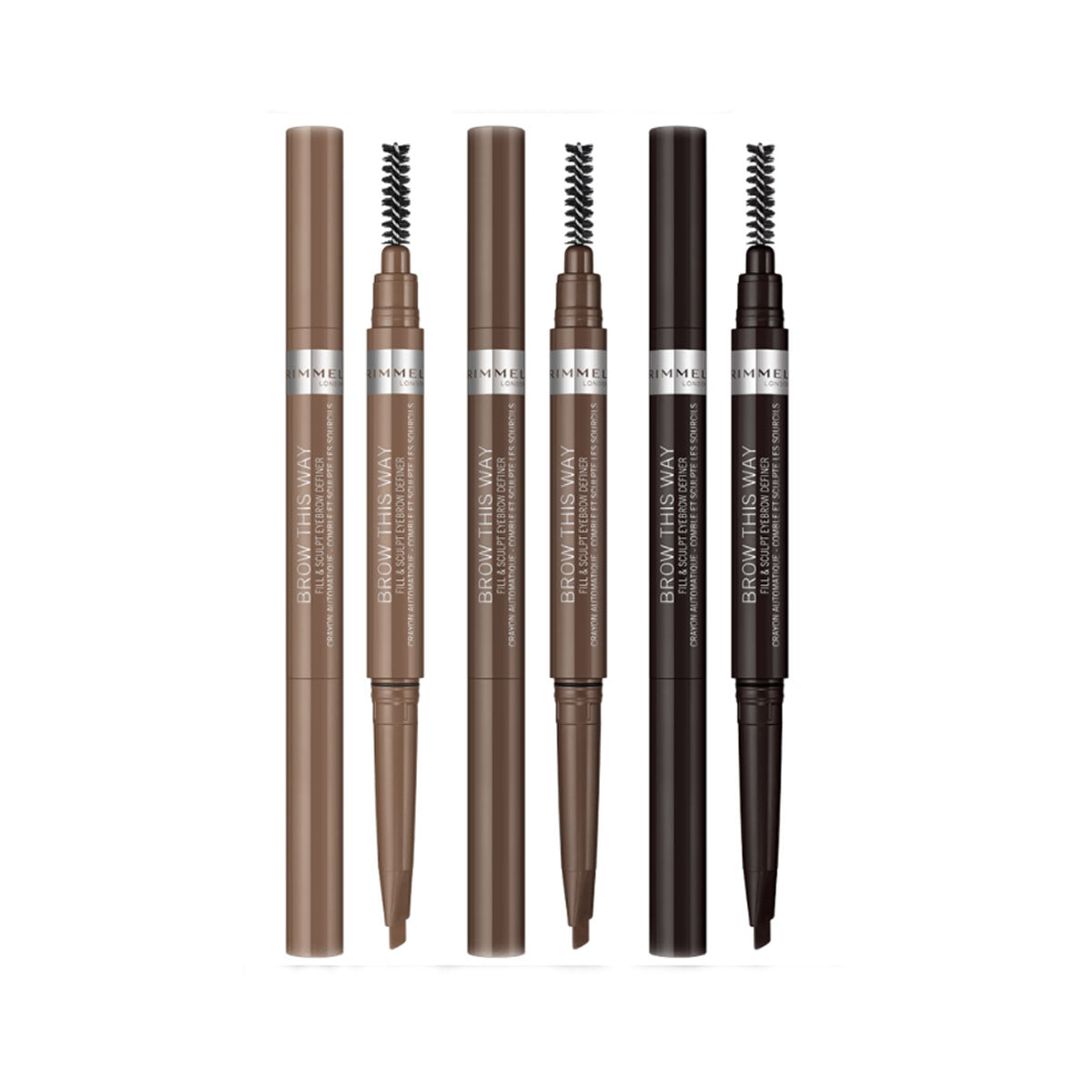 Rimmel Fill & Sculpt Eyebrow Definer Brow This Way